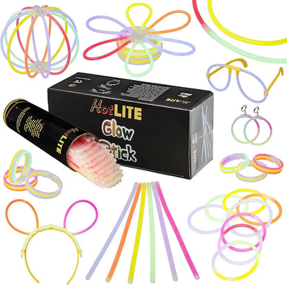HOTLITE Knicklichter Party Set (Insgesamt 216 Stück)